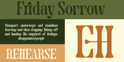 Therany Font Poster 5