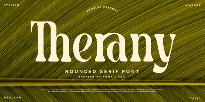 Therany Font Poster 1