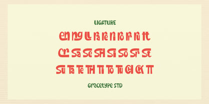 Funny Tomato Font Poster 12