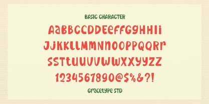 Funny Tomato Font Poster 10