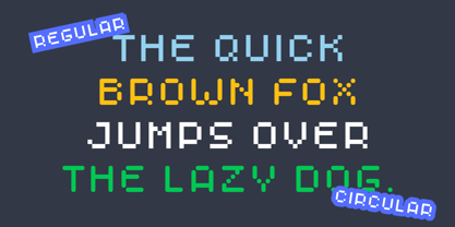 Player One Font Poster 7