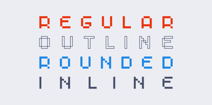 Player One Font Poster 9