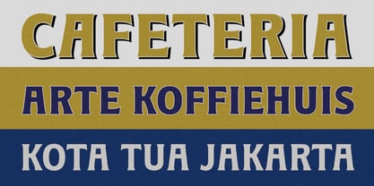 Landhuis Font Poster 4