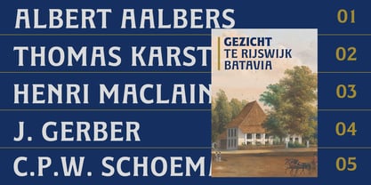 Landhuis Font Poster 12