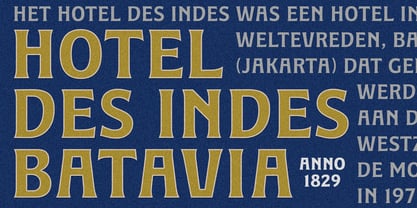 Landhuis Font Poster 3