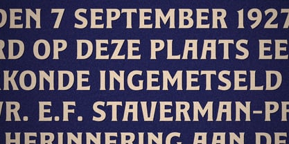 Landhuis Font Poster 15