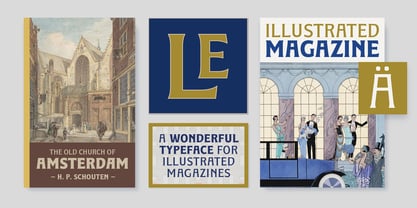 Landhuis Font Poster 2
