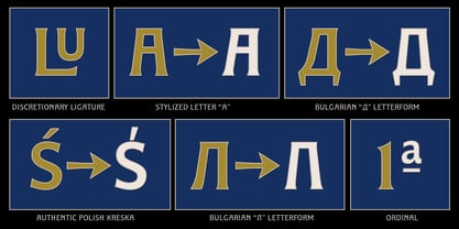 Landhuis Font Poster 14