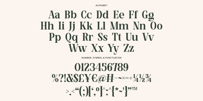 Anore of Moonila Font Poster 7