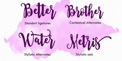 Virelle Font Poster 2
