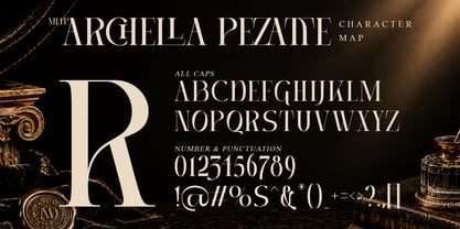 MLTP Archella Pezatte Font Poster 6