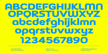 Take Yours Font Poster 3