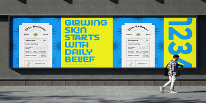 Take Yours Font Poster 8