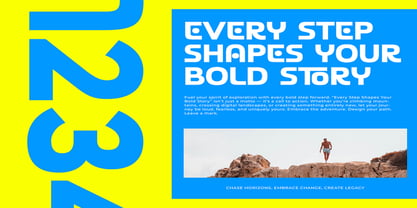 Take Yours Font Poster 5