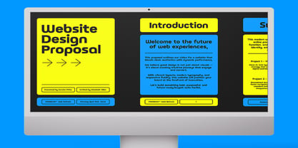 Take Yours Font Poster 4