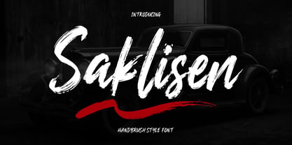 Saklisen Font Poster 1