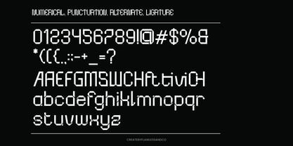 Xenox Font Poster 9