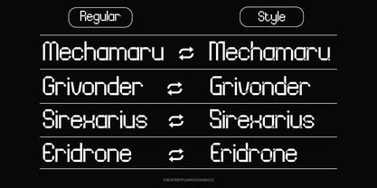 Xenox Font Poster 5