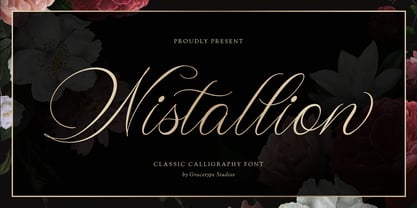 Wistallion Font Poster 1