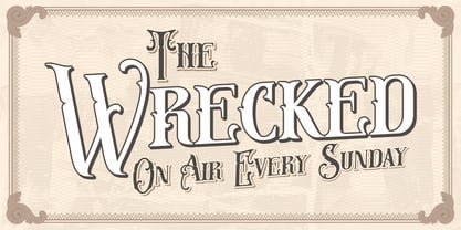 Brometalic Font Poster 3