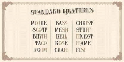 Brometalic Font Poster 5