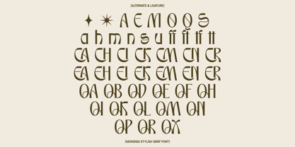 Mokensa Font Poster 6