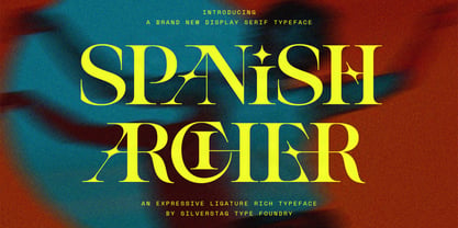 SLTF Spanish Archer Font Poster 1