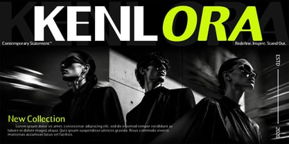 Relastig Font Poster 3