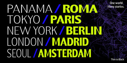 Relastig Font Poster 6