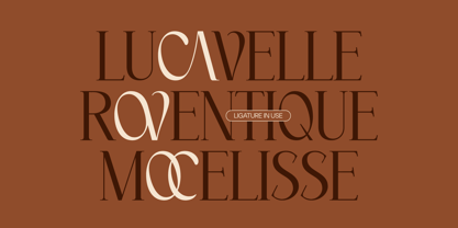Woglave Font Poster 3