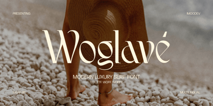 Woglave Font Poster 1