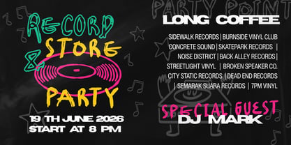 Burnside Font Poster 2