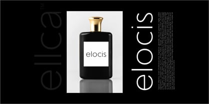 Ellica Font Poster 2