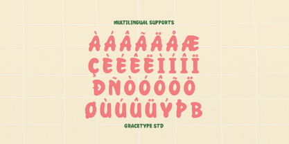 Super Funky Font Poster 11