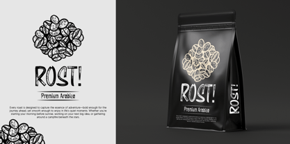 Rougher Font Poster 5