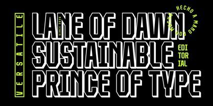 Forluten Font Poster 8