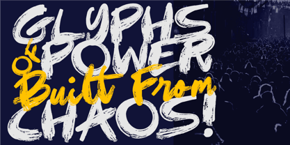 Riot Audio Font Poster 4