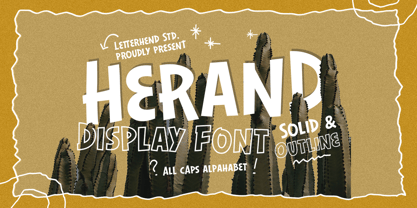 Herand Font Poster 1