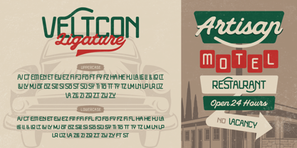 Veltcon Font Poster 6