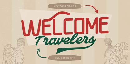 Veltcon Font Poster 4