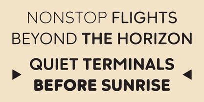 Beround Drift Font Poster 3