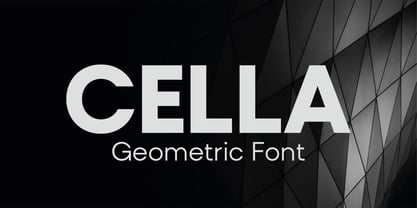 Cella Font Poster 1