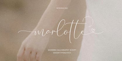 Marlotte Font Poster 1