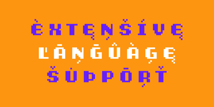 Vintagepix Font Poster 2