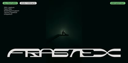 Dark Nexis Font Poster 8