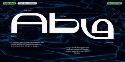 Dark Nexis Font Poster 5