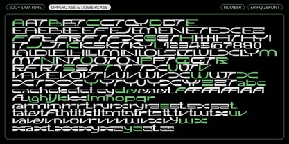 Dark Nexis Font Poster 6