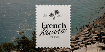 Politano Script Font Poster 2