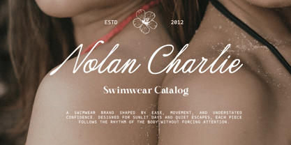Politano Script Font Poster 6