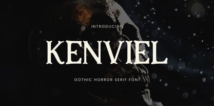 Kenviel Font Poster 1